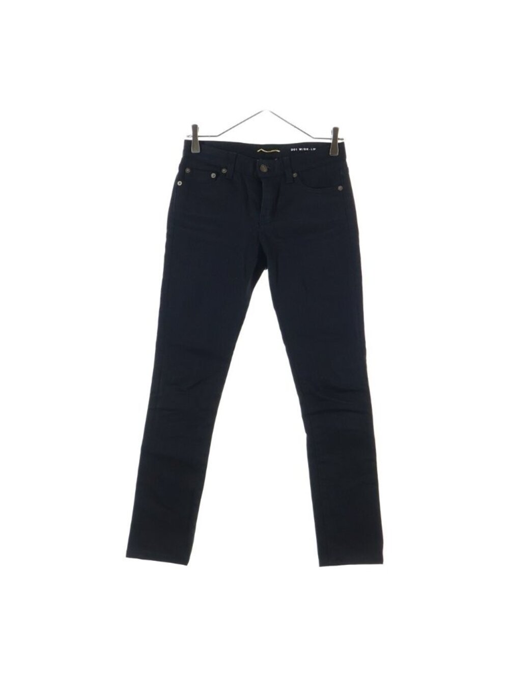 Saint Laurent Paris Stretch Skinny Denim Pants Black Jeans